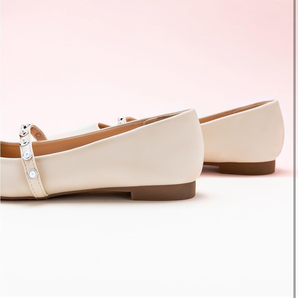NWT C.Paravano Leather Ballet Flats - Picture 3 of 10